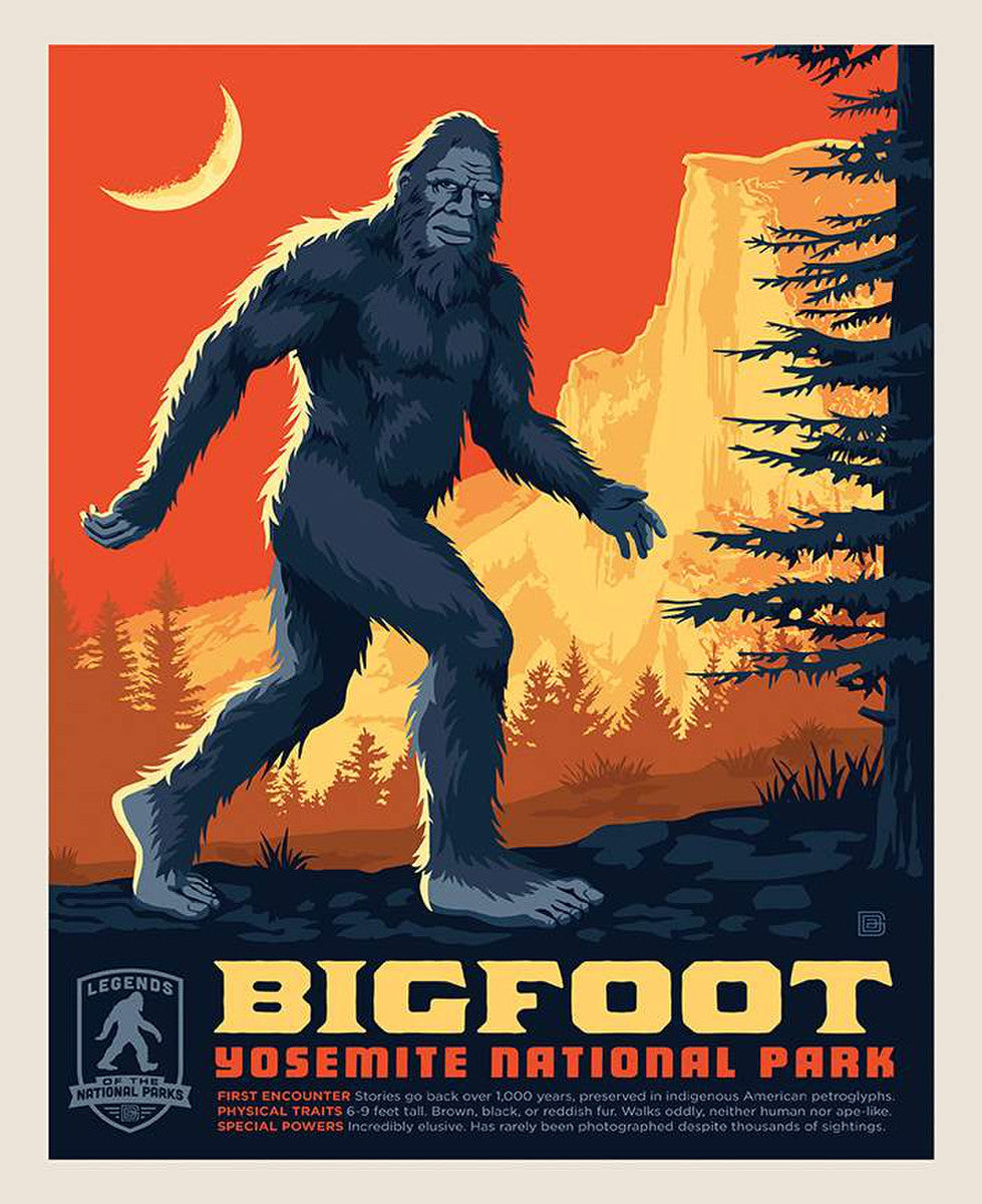 Bigfoot Quilt Panel by Riley Blake Designs Charm City Fabrics